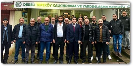 Tepeköy Derneği’ne Anlamlı Ziyaret